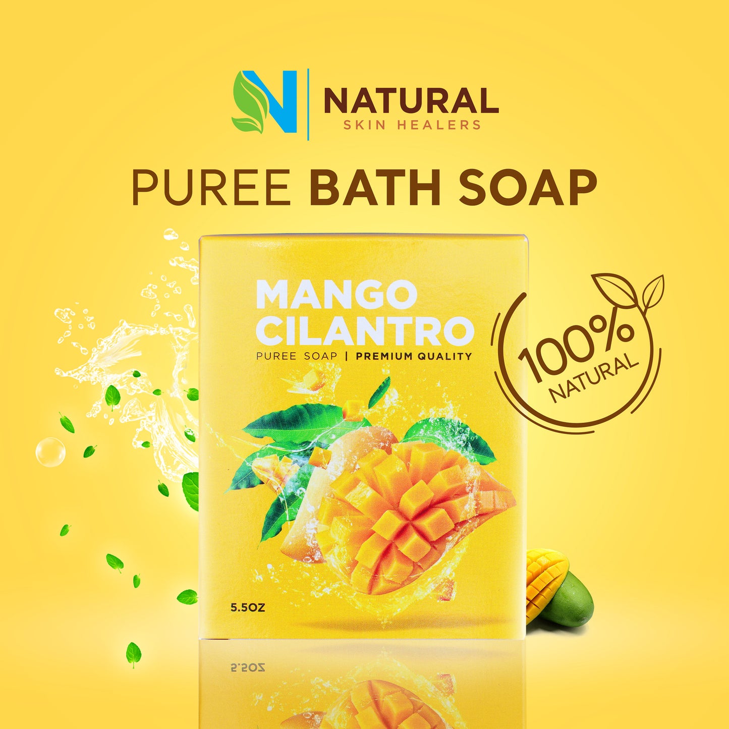 Mango Cilantro Bath Soap