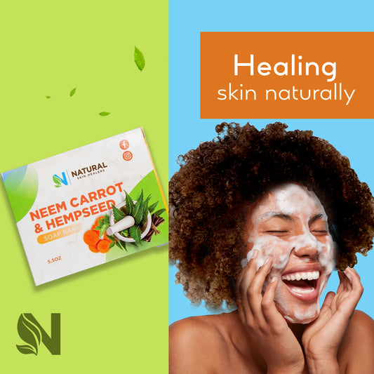 Neem, Hempseed and Carrot Soap