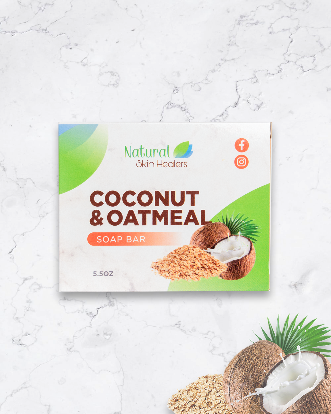 Coconut and Oatmeal Soap